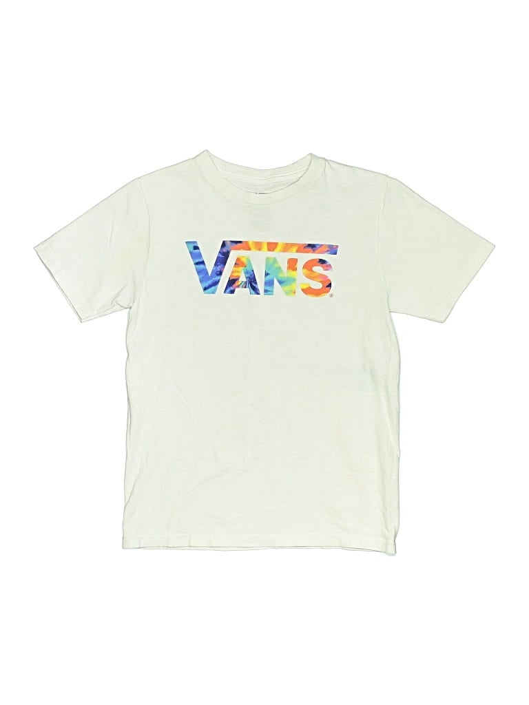 Pre-owned Vans Kids' Short Sleeve T-shirt In White