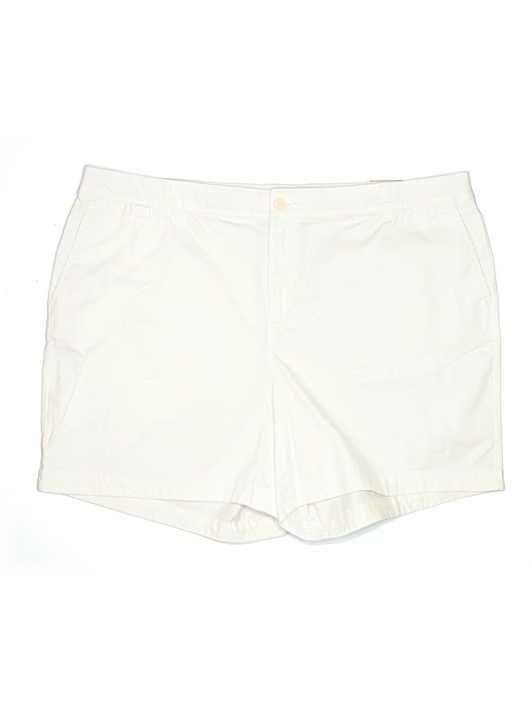 Pre-owned Lane Bryant Shorts In White