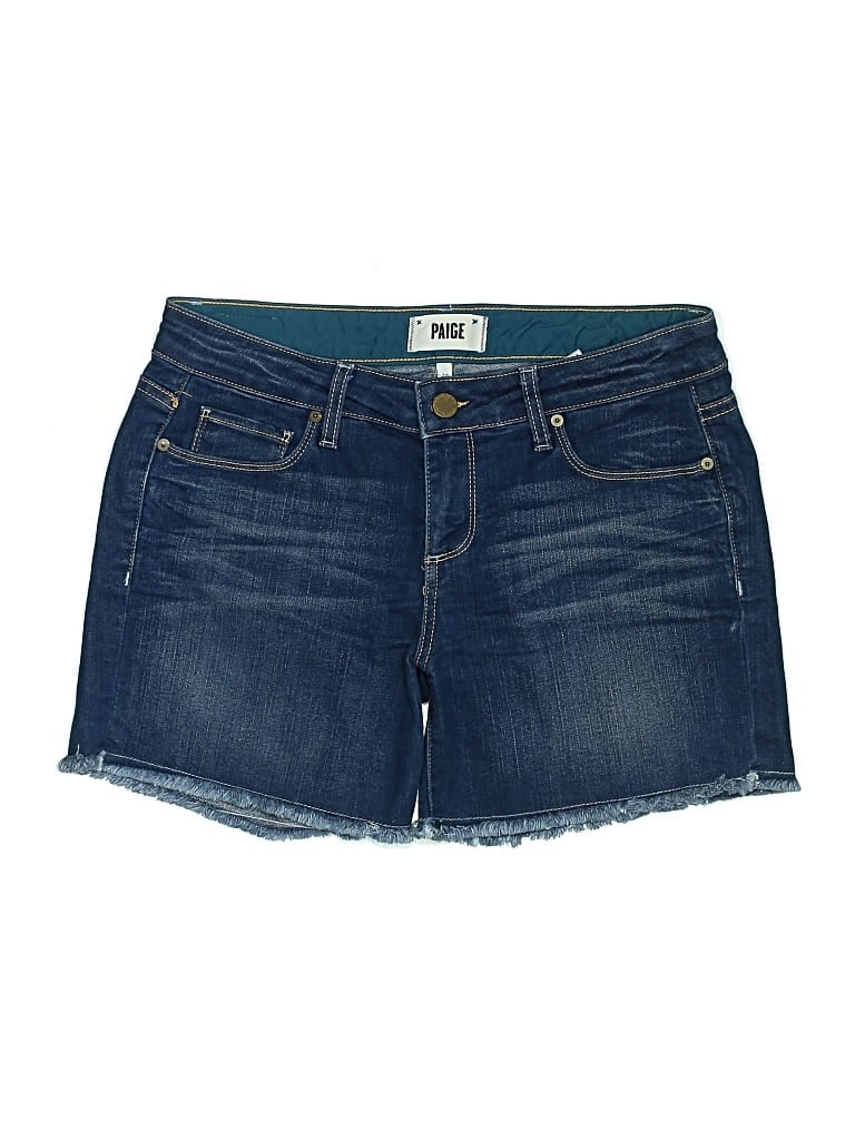 Pre-owned Paige Denim Shorts In Blue