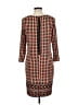 MICHAEL Michael Kors Print Orange Casual Dress Size 10 - photo 2