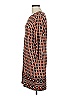 MICHAEL Michael Kors Print Orange Casual Dress Size 10 - photo 5