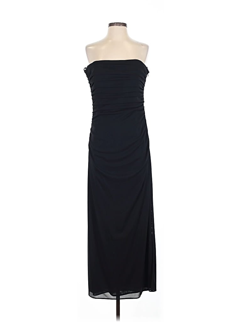Pre-owned Kay Unger Cocktail Dress In Black
