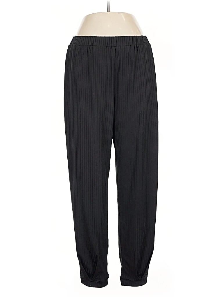Pre-owned Ekouaer Casual Pants In Black