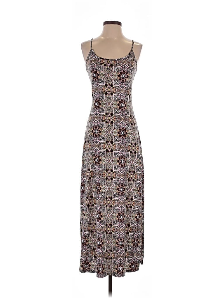 Pre-owned Xhilaration Casual Dress In Gray