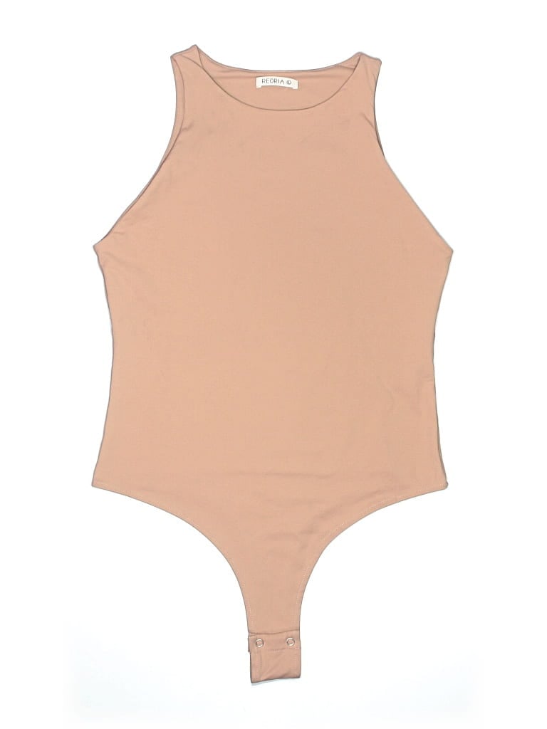 Pre-owned Reoria Bodysuit In Brown