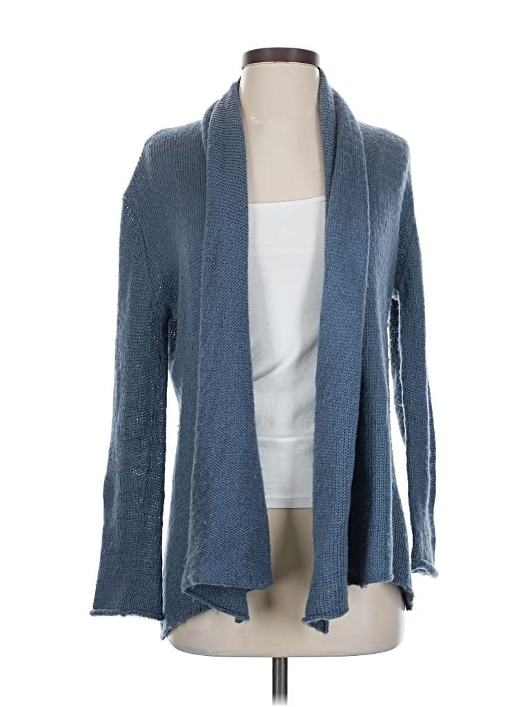 Pre-owned Wooden Ships Cardigan Sweater In Blue