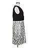 Calvin Klein Argyle Gray Black Cocktail Dress Size 8 - photo 4