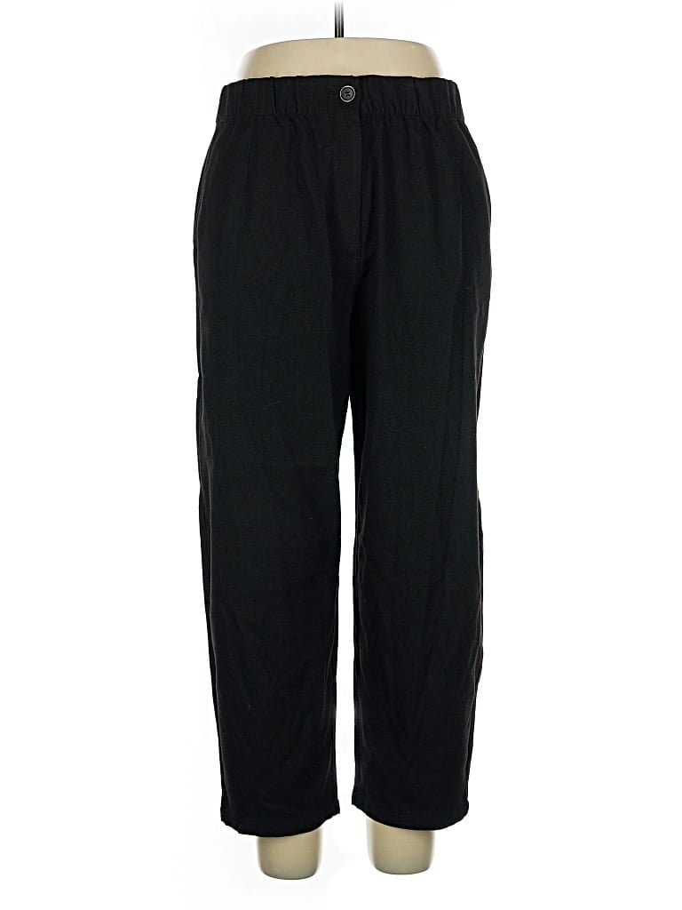 Pre-owned Zara Track Pants In Black