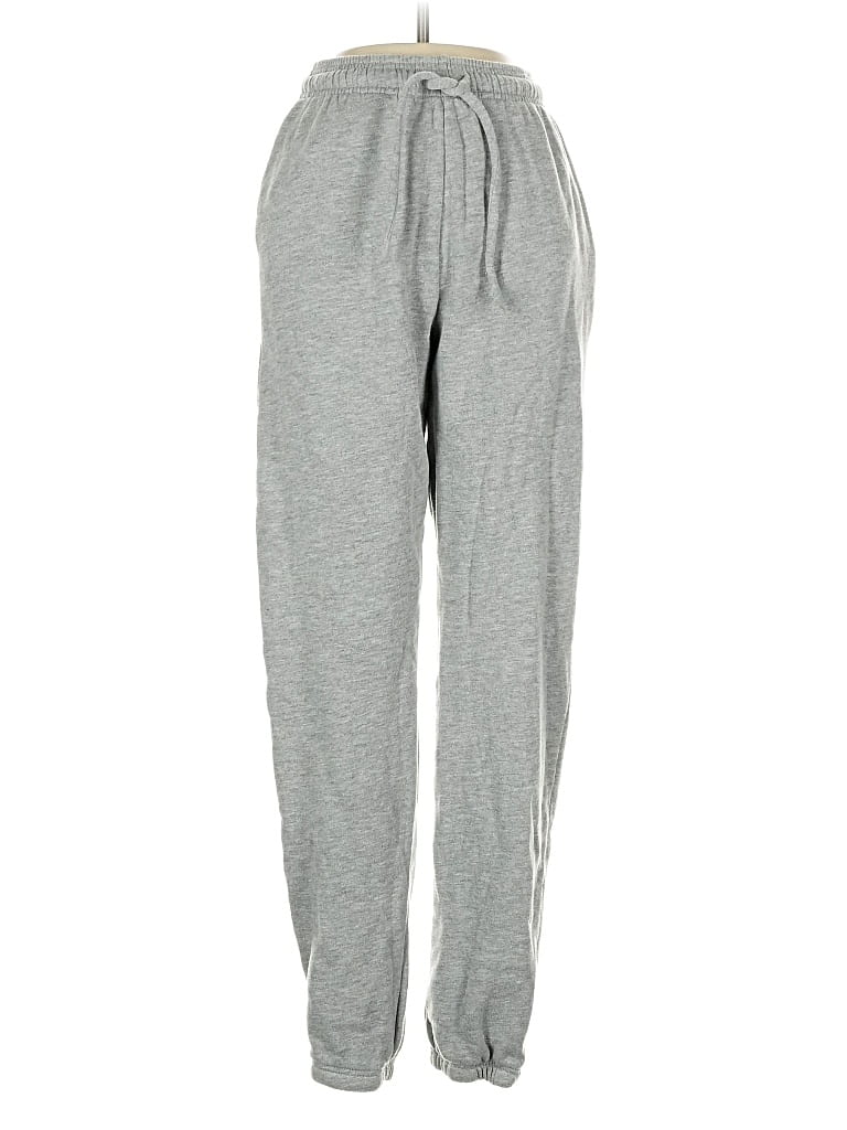 Pre-owned Bella+canvas Track Pants In Gray