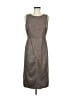 LABEL by five twelve 100% Polyester Metallic Gray Casual Dress Size 8 - photo 1
