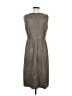 LABEL by five twelve 100% Polyester Metallic Gray Casual Dress Size 8 - photo 2