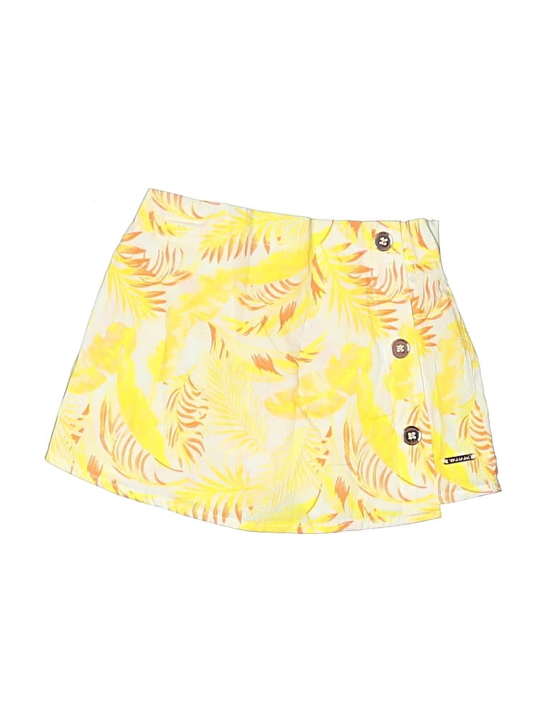 Pre-owned Tahari Kids' Skirt In Yellow