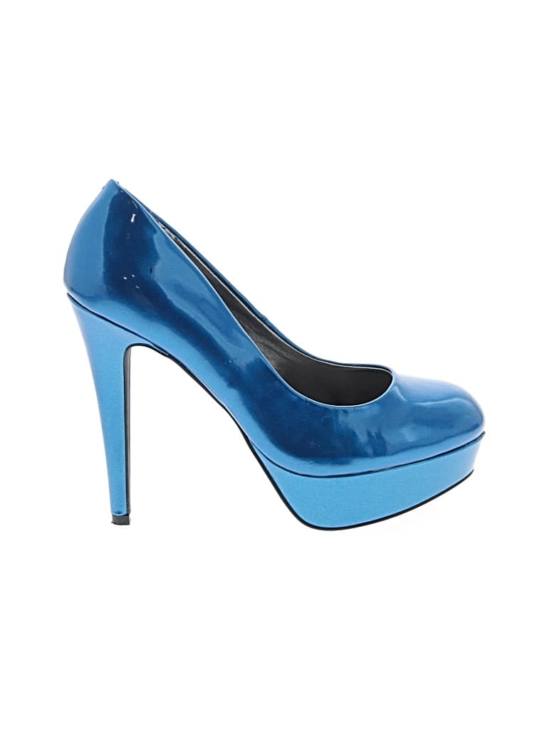 Pre-owned G By Guess Heels In Blue