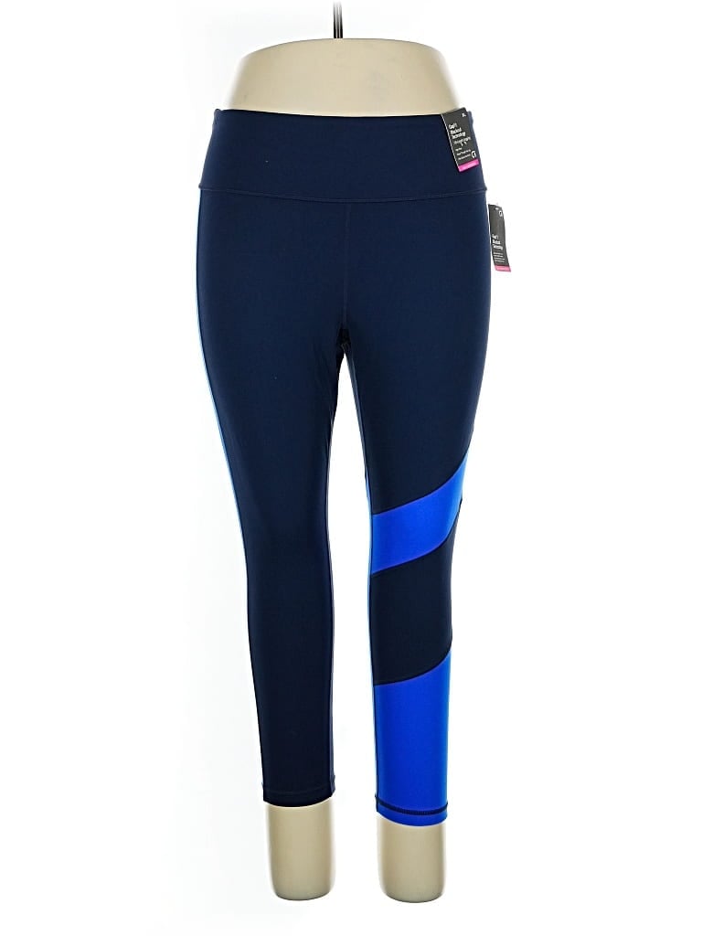 Pre-owned Gap Fit Active Pants In Blue