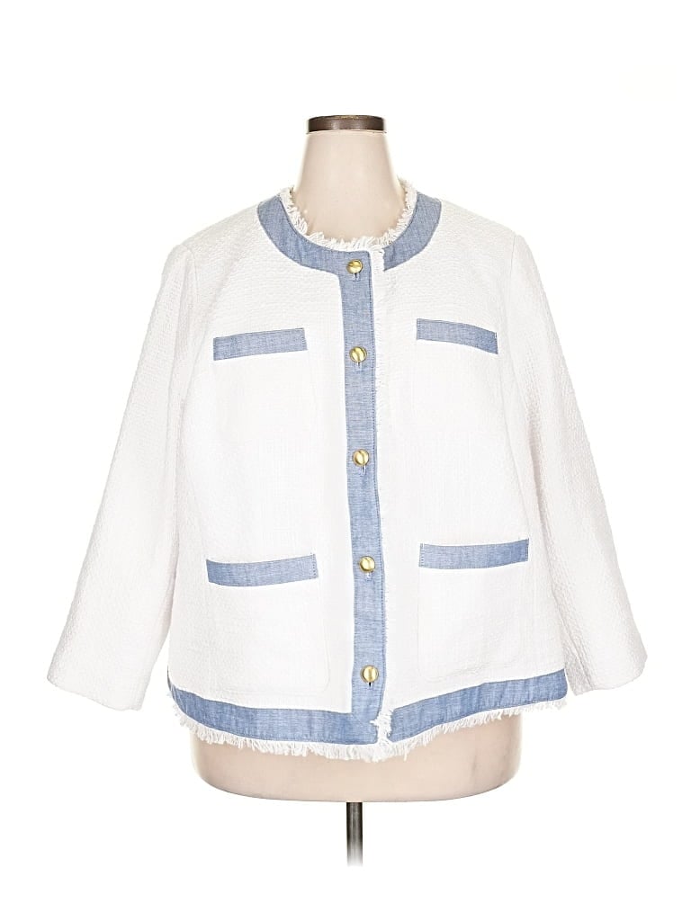 Talbots Jacket In White