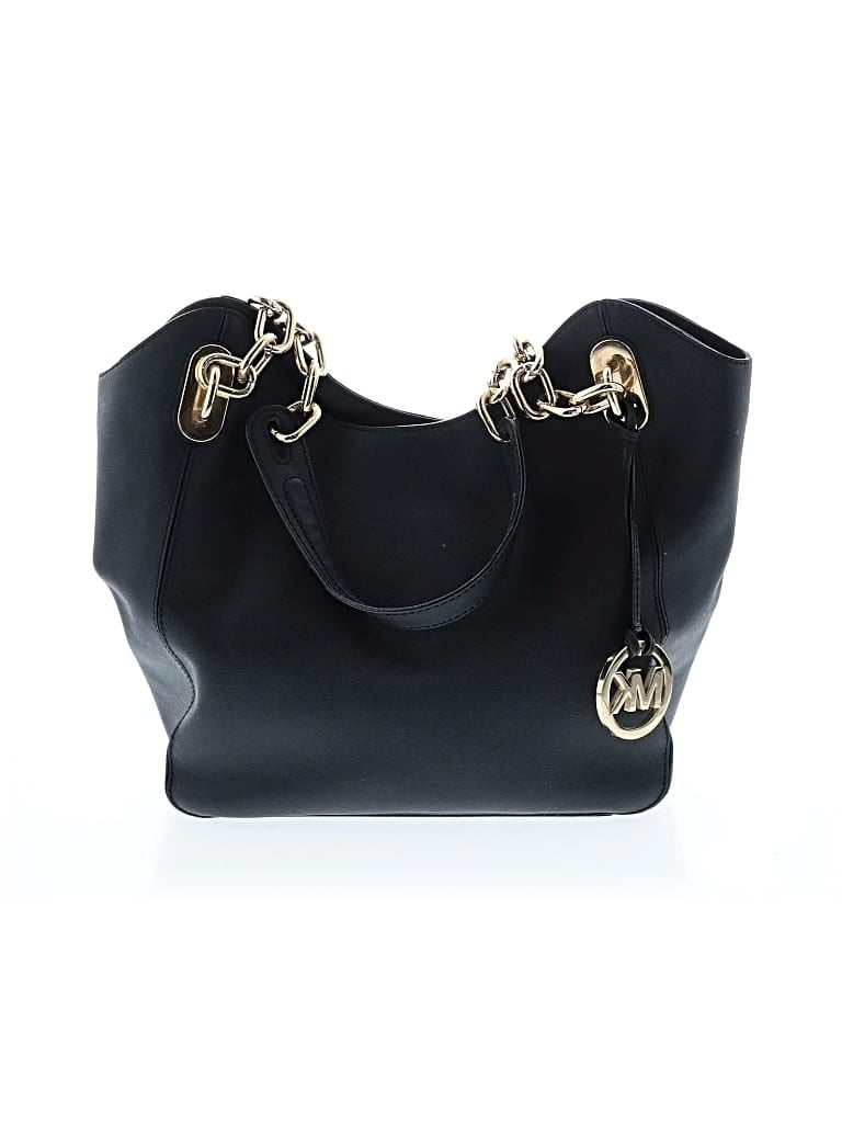 Pre-owned Michael Michael Kors Satchel In Black