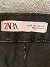 Zara Chevron-herringbone Black Jeans Size 6 - photo 7