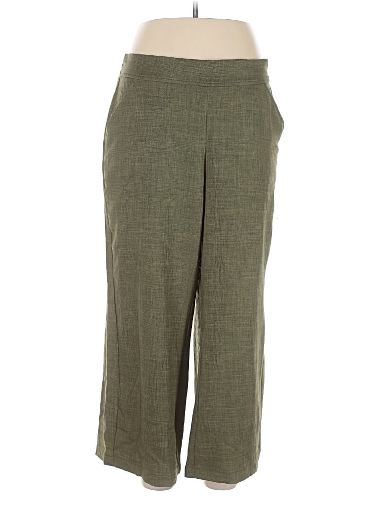 Pre-owned Max Studio Dress Pants In Green