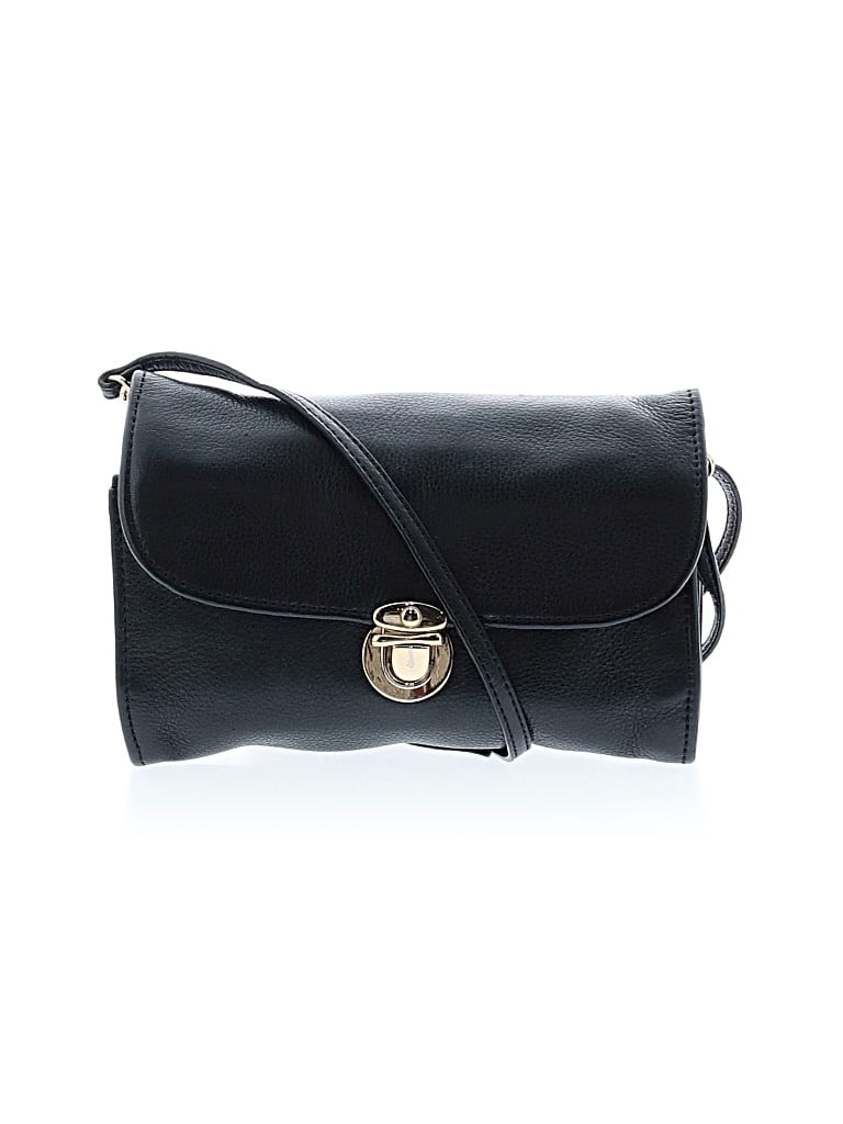 Pre-owned Barr + Barr New York Crossbody Bag In Black