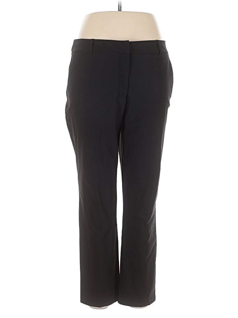 Pre-owned Christian Siriano New York Dress Pants In Black