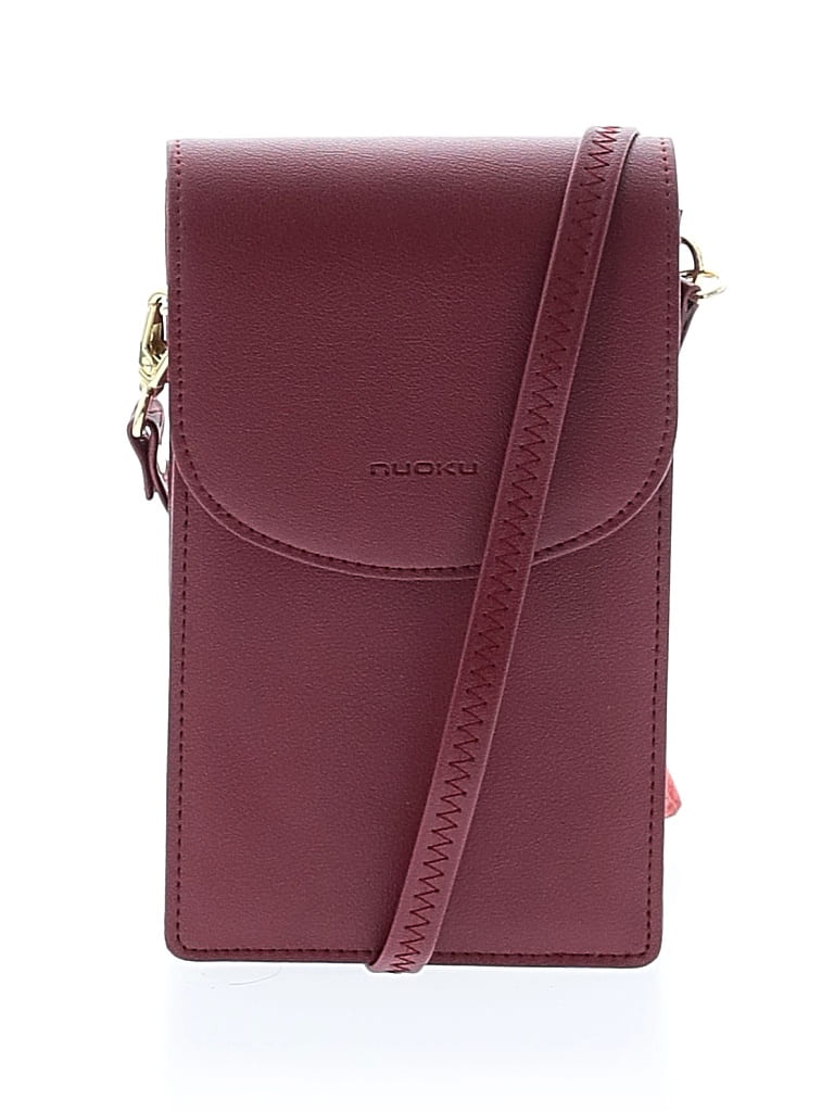 Pre-owned Assorted Brands Satchel In Burgundy
