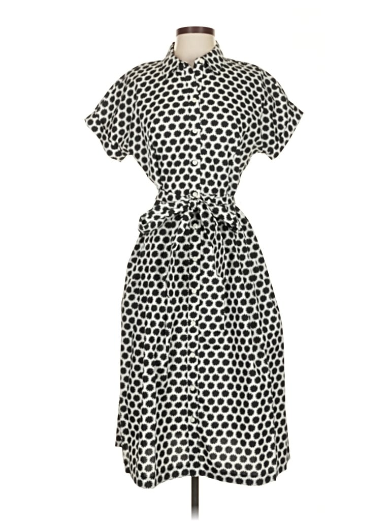 Pre-owned Talbots Casual Dress In Black