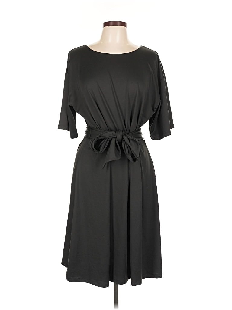 Pre-owned Eloquii Casual Dress In Black