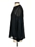 MICHAEL Michael Kors Blue Black Long Sleeve Blouse Size S - photo 5