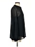 MICHAEL Michael Kors Blue Black Long Sleeve Blouse Size S - photo 4