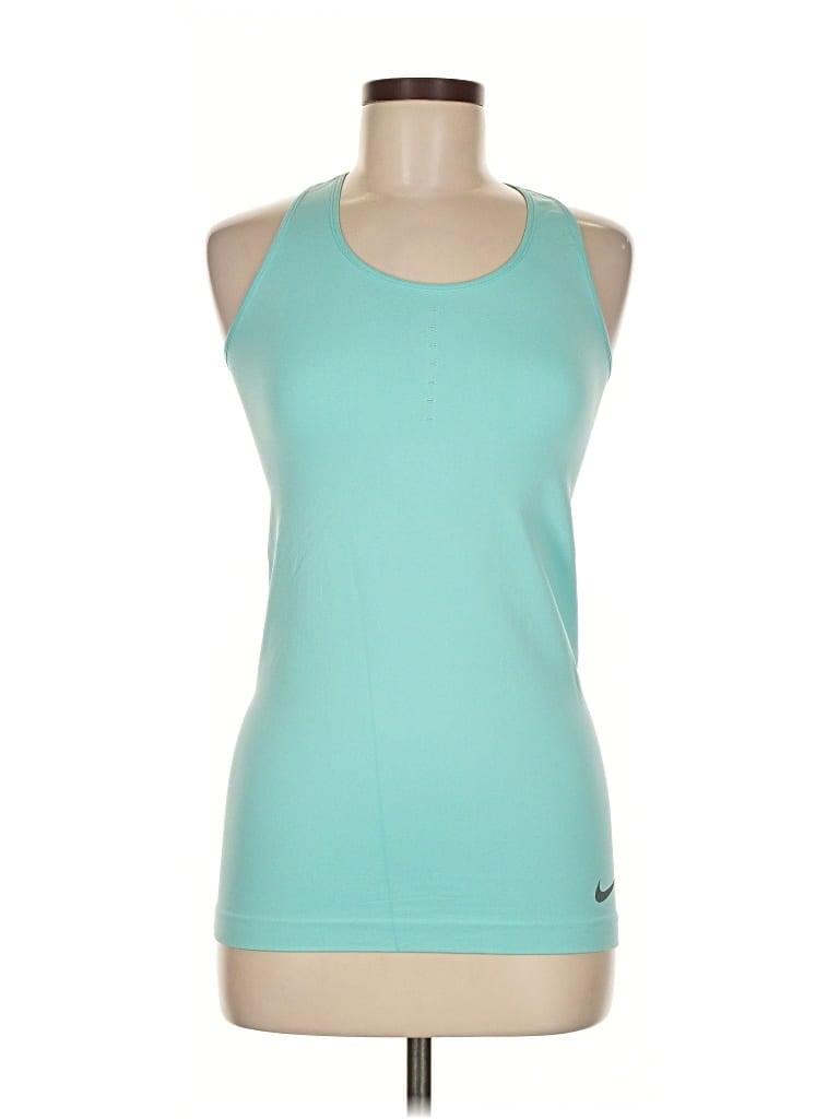 Pre-owned Nike Active Tank Top In Blue