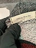 12pm by Mon Ami Plaid Gray Poncho Size L - photo 6