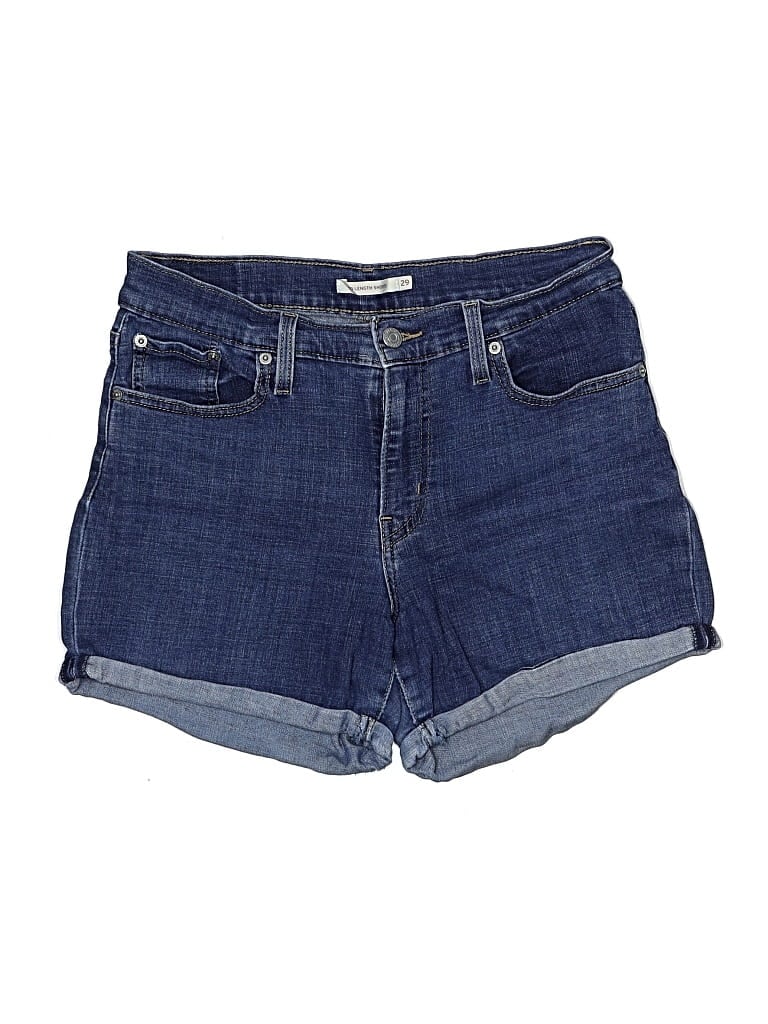 Pre-owned Levi's Denim Shorts In Blue