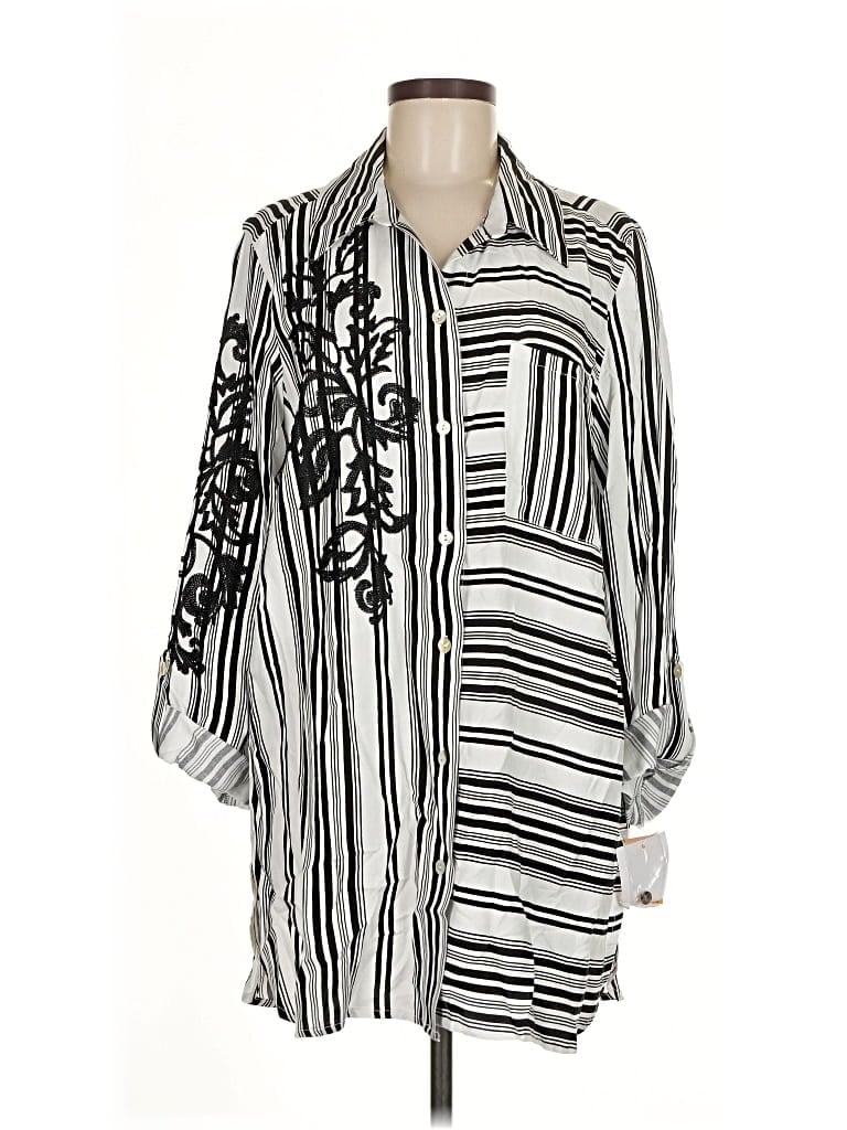 Pre-owned Ruby Rd. Casual Dress In Silver