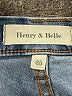 Henry & Belle Stars Blue Jeans Size 25 waist - photo 7