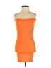 Oh Polly Color Block Orange Cocktail Dress Size 0 - photo 1