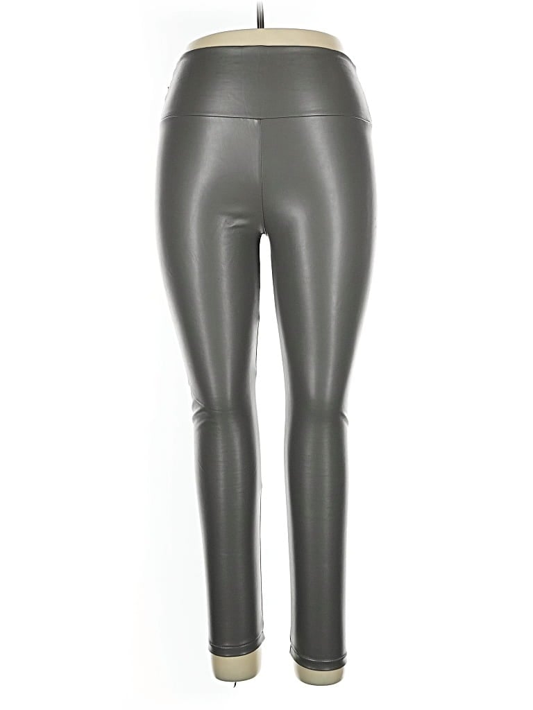 Pre-owned Assorted Brands Leggings In Gray