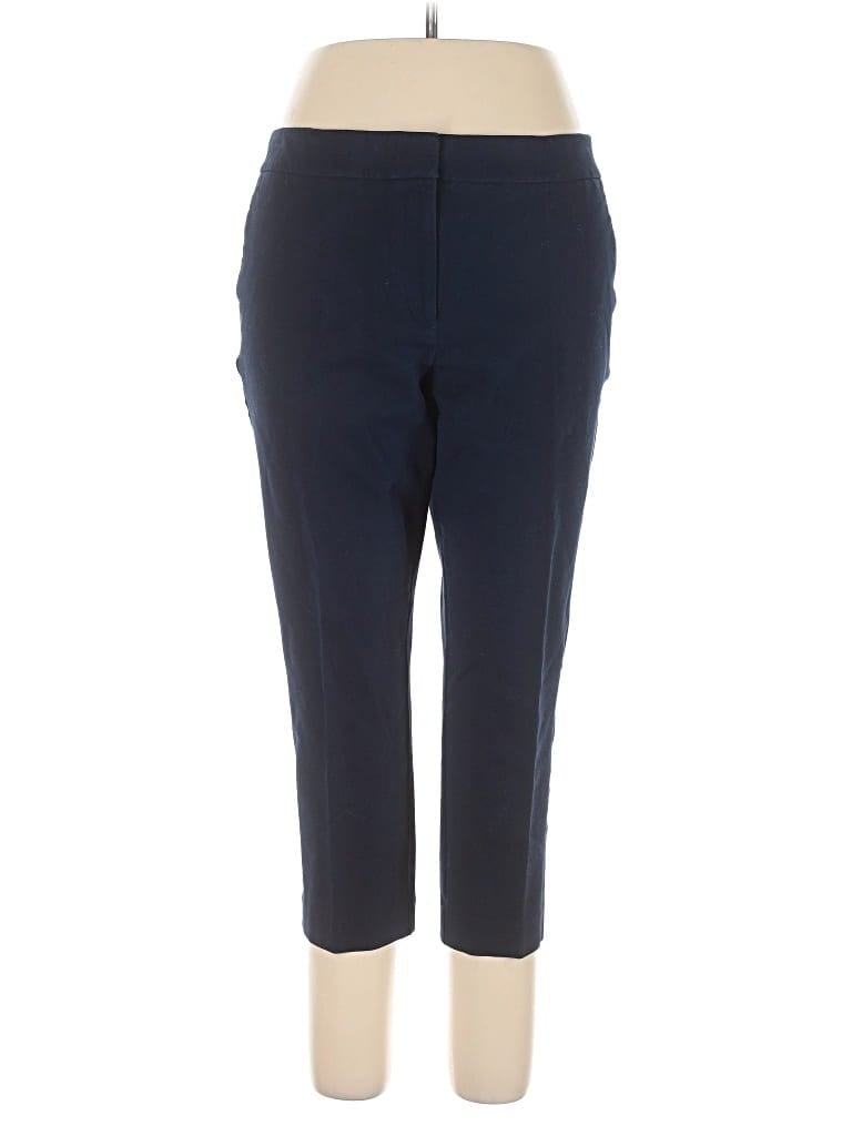 Pre-owned Ann Taylor Factory Dress Pants In Blue