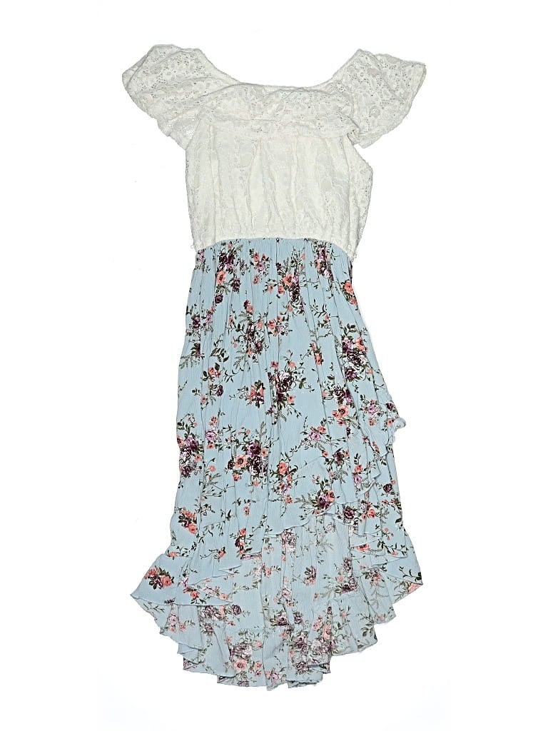 Pre-owned Knit Works Kids' Dress In Blue