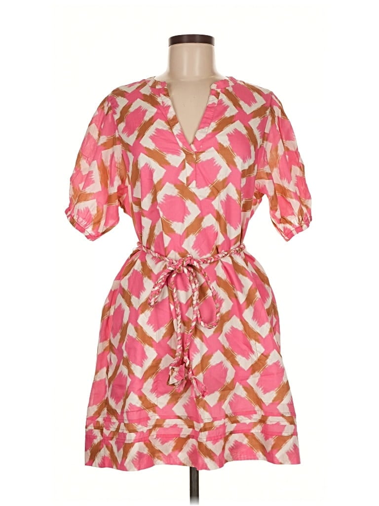 Pre-owned Lilla P Casual Dress In Pink