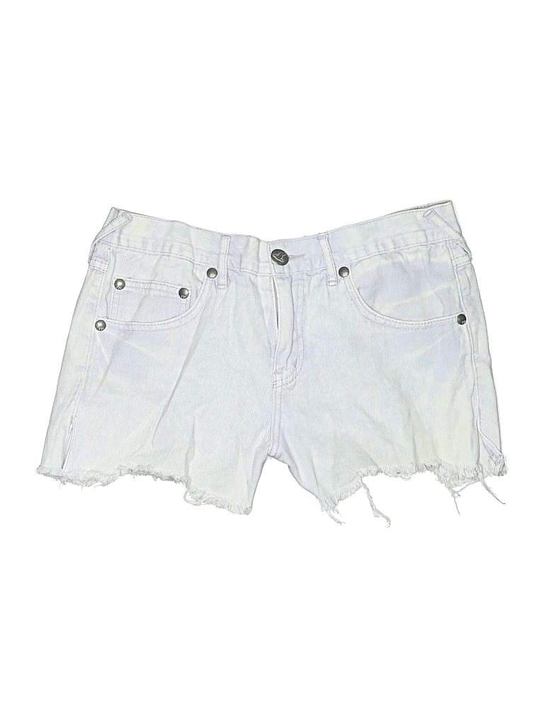 Pre-owned Free People Denim Shorts In White