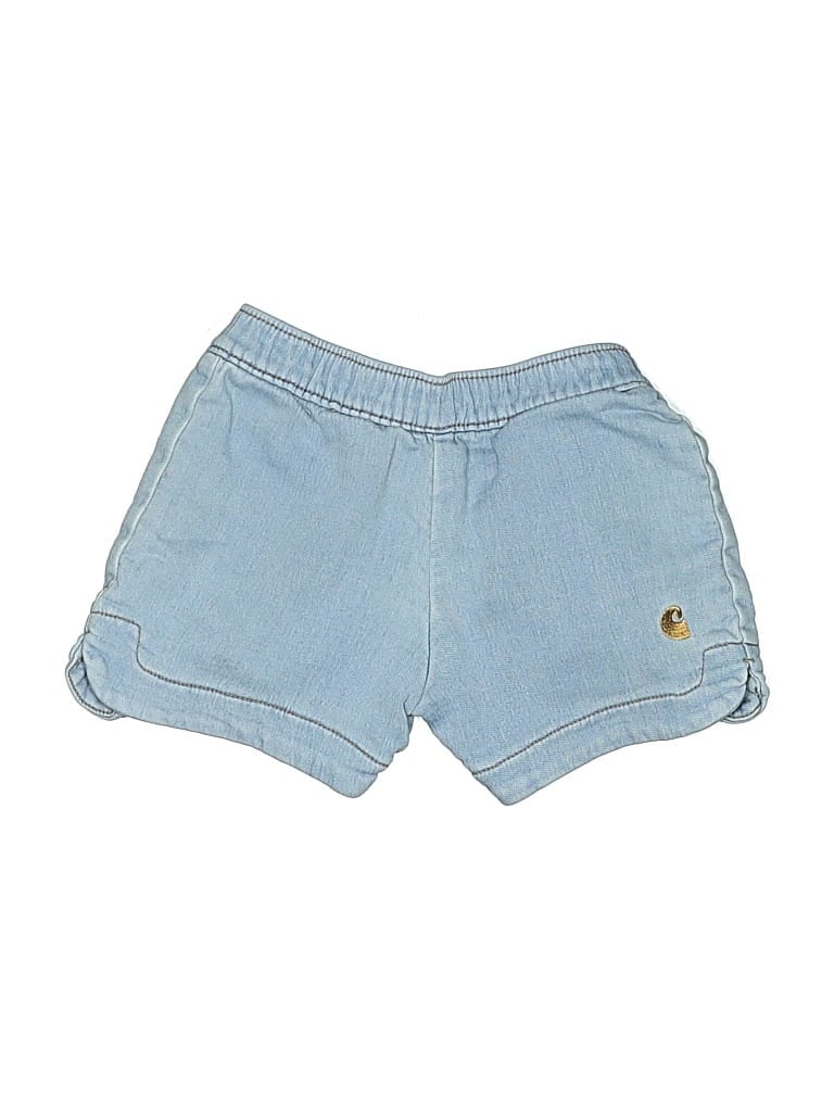 Pre-owned Carhartt Kids' Denim Shorts In Blue