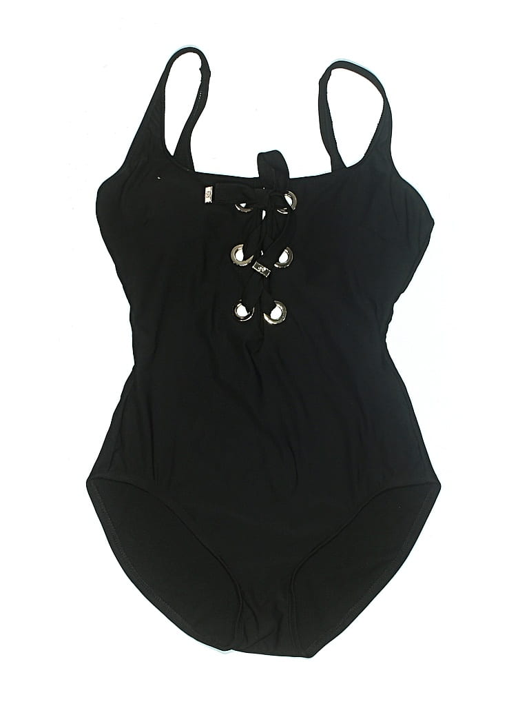 Pre-owned Michael Michael Kors One Piece Swimsuit In Black