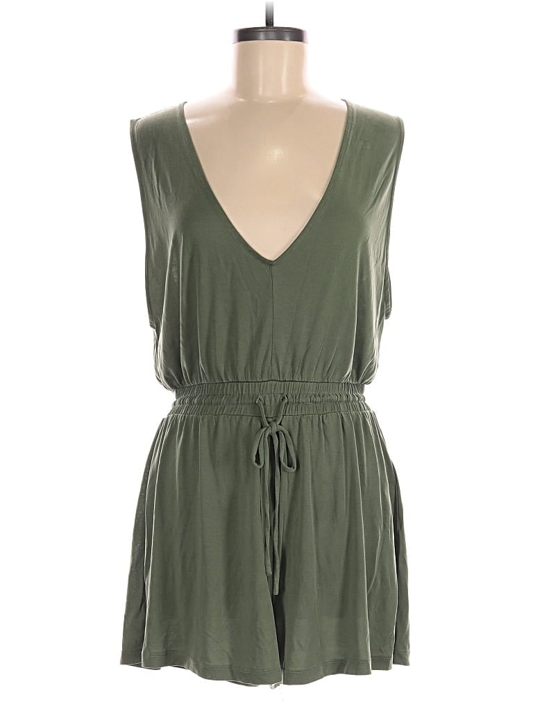 Pre-owned Silence And Noise Romper In Green
