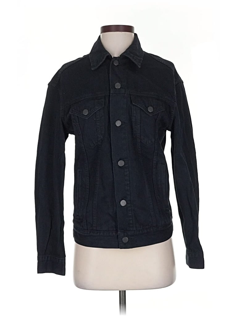 Pre-owned Able Denim Jacket In Black