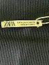 Zara Solid Blue Formal Skirt Size M - photo 4