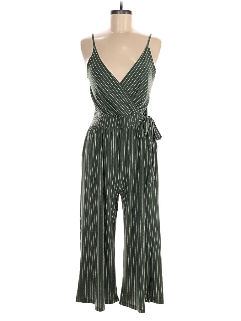 Pre-owned Kaileigh Jumpsuit In Green