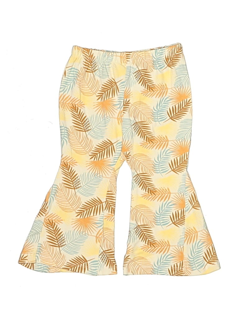 Pre-owned Petit Lem Kids' Khaki Pant In Orange