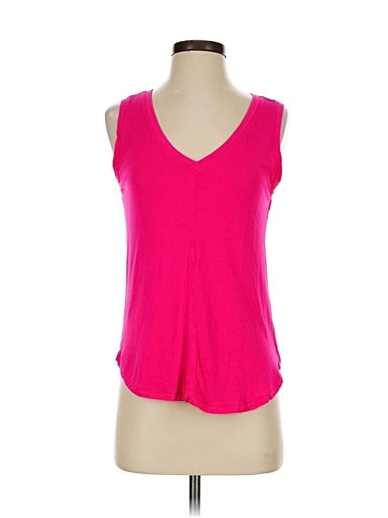 Pre-owned Bobeau Sleeveless T-shirt In Pink