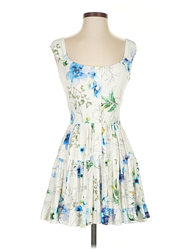 Pre-owned Sky Cocktail Dress In White