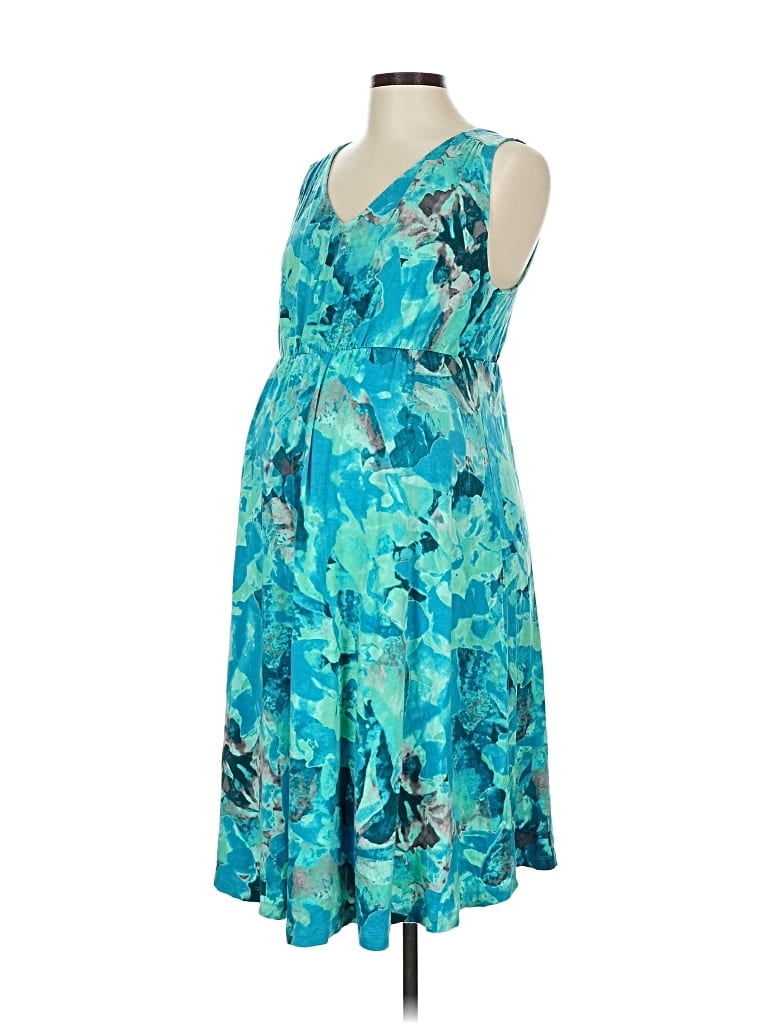 Pre-owned Liz Lange Maternity For Target Cocktail Dress In Blue